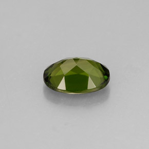 Diopsido de cromo verde natural de 0,93 ct, corte óvalo, VS