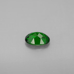 Diopsido de cromo verde natural de 0,65 ct, corte óvalo, VVS-VS