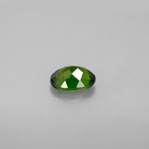 diópsido de cromo Verde natural de 0.73 ct, Corte Óvalo, VVS-VS