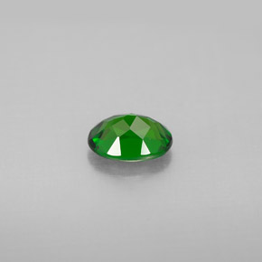 Diopsido de cromo verde natural de 0,84 ct, corte óvalo, VVS-VS