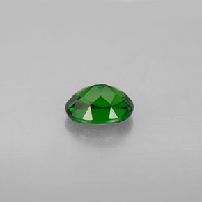 Diopsido de cromo verde natural de 0,98 ct, corte óvalo, VS