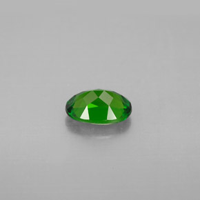 Diopsido de cromo verde natural de 0,84 ct, corte óvalo, VS