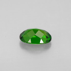 diópsido de cromo Verde natural de 1.06 ct, Corte Óvalo, VS-SI