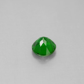 Diopsido de cromo verde natural de 0,56 ct, corte redondo, VS