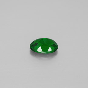 diópsido de cromo Verde natural de 0.87 ct, Corte Óvalo, SI