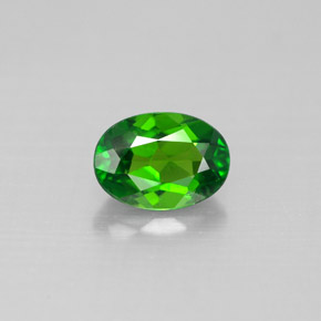 diópsido de cromo Verde natural de 0.94 ct, Corte Óvalo, VS
