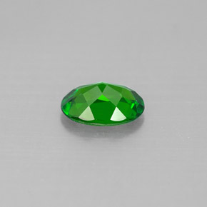 diópsido de cromo Verde natural de 0.75 ct, Corte Óvalo, VS-SI
