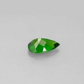 diópsido de cromo Verde natural de 0.83 ct, En forma de pera, VS