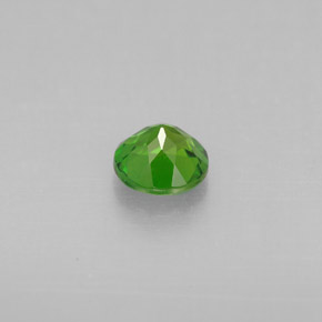 diópsido de cromo Verde natural de 0.56 ct, Corte Redondo, VS