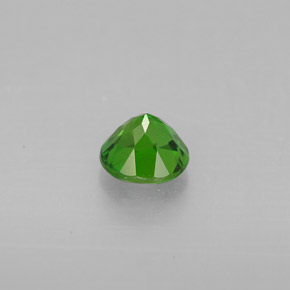 diópsido de cromo Verde natural de 0.55 ct, Corte Redondo, VS