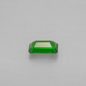 diópsido de cromo Verde natural de 0.45 ct, corte esmeralda, VS