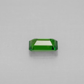 diópsido de cromo Verde natural de 0.49 ct, corte esmeralda, VS