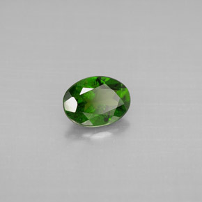 diópsido de cromo Verde natural de 0.83 ct, Corte Óvalo, VS-SI