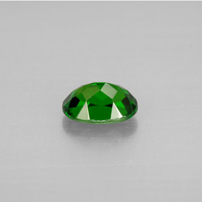 Diopsido de cromo verde natural de 0,89 ct, corte óvalo, VVS