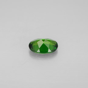 diópsido de cromo Verde natural de 0.75 ct, Corte Óvalo, VVS