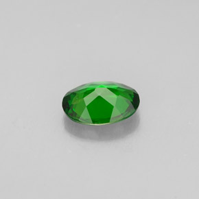 diópsido de cromo Verde natural de 0.61 ct, Corte Óvalo, VVS