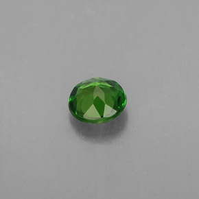 Diopsido de cromo verde natural de 0,32 ct, corte redondo, VS