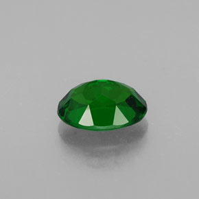 Diopsido de cromo verde natural de 0,90 ct, corte óvalo, SI