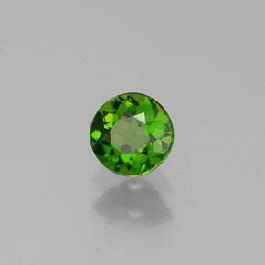 diópsido de cromo Verde natural de 0.33 ct, Corte Redondo, VS