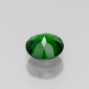 diópsido de cromo Verde natural de 0.43 ct, Corte Redondo, VVS-VS