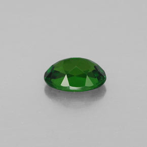 diópsido de cromo Verde natural de 0.86 ct, Corte Óvalo, VS