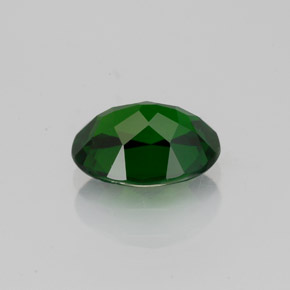 diópsido de cromo Verde natural de 1.30 ct, Corte Óvalo, VVS