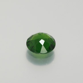 Diopsido de cromo verde natural de 0,75 ct, corte redondo, VS-SI