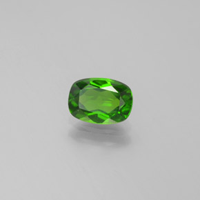 diópsido de cromo Verde natural de 0.95 ct, Forma Cojín, VVS-VS