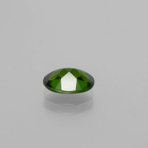 diópsido de cromo Verde natural de 1.17 ct, Ovalada, VVS