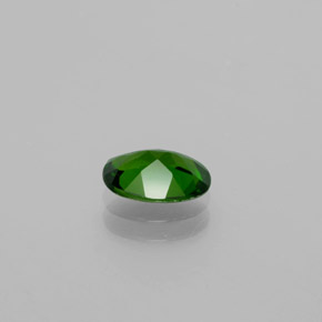 Diopsido de cromo verde natural de 1,02 ct, corte óvalo, VVS