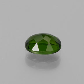 Diopsido de cromo verde natural de 1,05 ct, corte óvalo, VS
