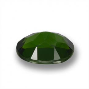 Diopsido de cromo verde natural de 2,09 ct, corte óvalo, VS