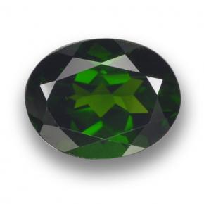 diópsido de cromo Verde natural de 2.12 ct, Corte Óvalo, VS