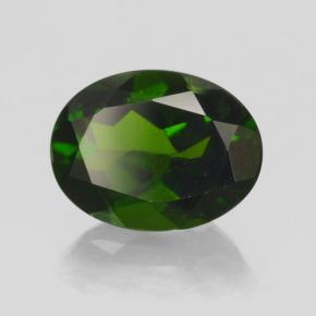 diópsido de cromo Verde natural de 1.99 ct, Corte Óvalo, VS