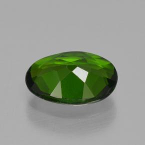 Diopsido de cromo verde natural de 1,06 ct, corte óvalo, VS