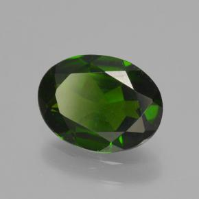diópsido de cromo Verde natural de 1.12 ct, Corte Óvalo, VS