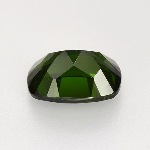 Diopsido de cromo verde natural de 1,52 ct, corte cojín, VVS-VS