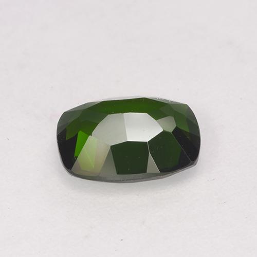 Diopsido de cromo verde natural de 1,44 ct, corte cojín, VVS-VS