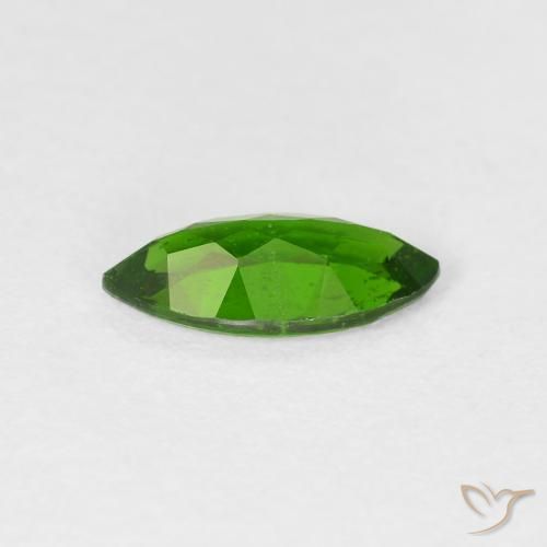 diópsido de cromo Medium Dark-Green natural de 0.97 ct, Marquesa, VS-SI