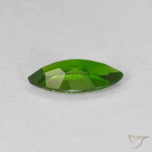 diópsido de cromo Medium Dark-Green natural de 1.00 ct, Marquesa, VS