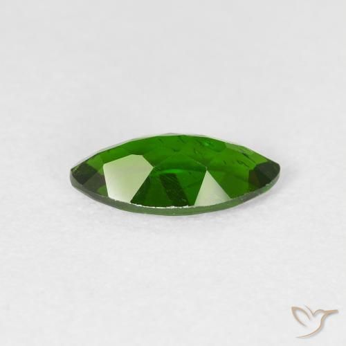 diópsido de cromo Verde bosque claro natural de 1.17 ct, Marquesa, VS-SI