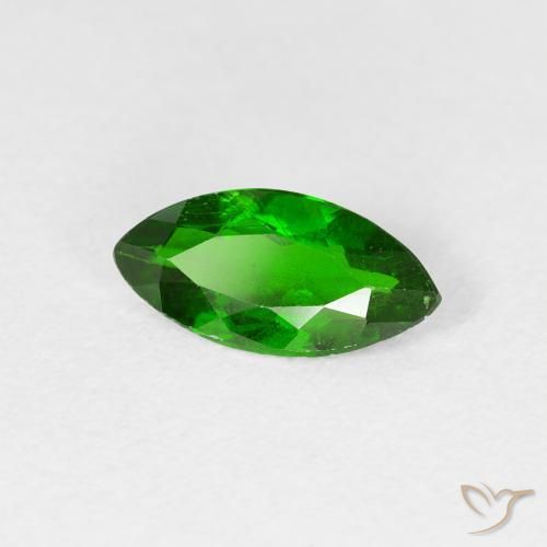 diópsido de cromo Verde bosque claro natural de 0.98 ct, Marquesa, VS-SI