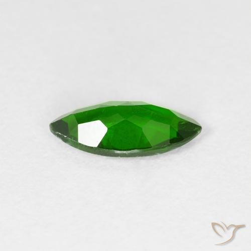 diópsido de cromo Verde bosque claro natural de 0.98 ct, Marquesa, VS-SI