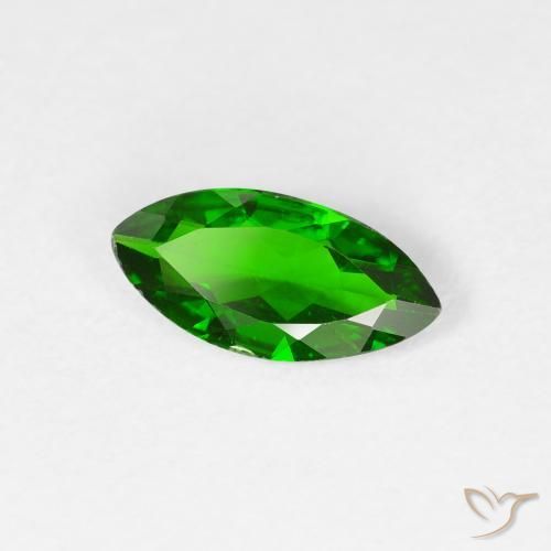 diópsido de cromo Verde bosque claro natural de 0.78 ct, Marquesa, VS-SI