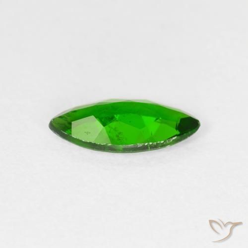 diópsido de cromo Verde bosque claro natural de 0.93 ct, Marquesa, VS-SI