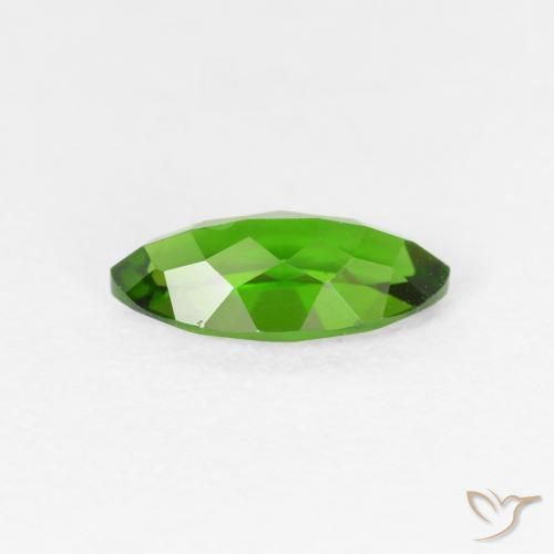 diópsido de cromo Medium Dark-Green natural de 1.26 ct, Marquesa, VS-SI