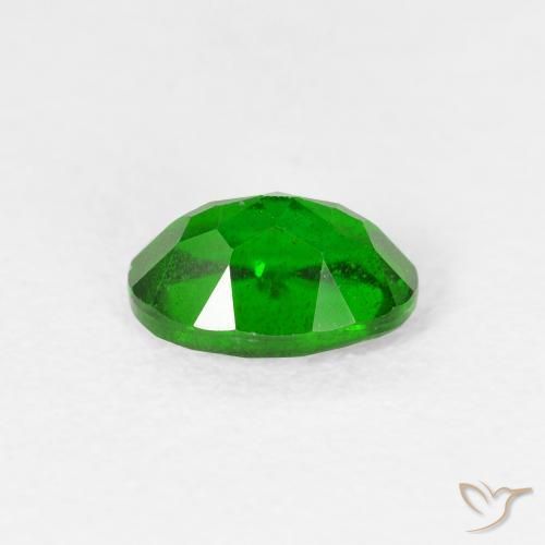 diópsido de cromo Verde intenso natural de 0.97 ct, Ovalada, VS-SI