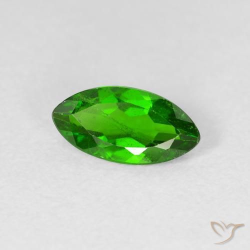 diópsido de cromo Medium Dark-Green natural de 1.11 ct, Marquesa, VS-SI