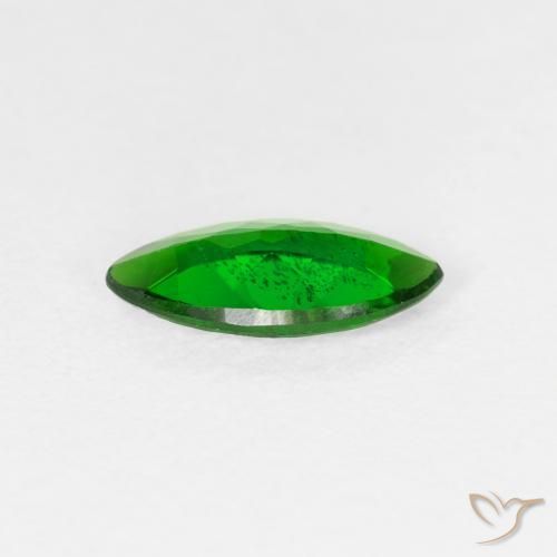 diópsido de cromo Verde bosque claro natural de 0.99 ct, Marquesa, VS