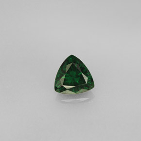Turmalina de cromo verde natural de 0,51 ct, trillón, VVS-VS